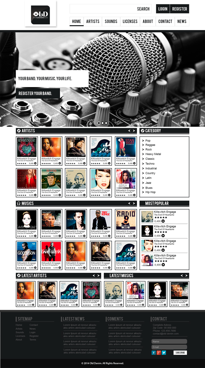 Web Design by Nightmist for this project | Design #3737690
