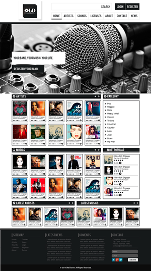Diseño Web por Nightmist para este proyecto | Diseño #3737690