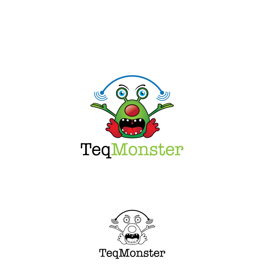 Diseño de Logo por GS Grafix para teqmonster | Diseño #1002946