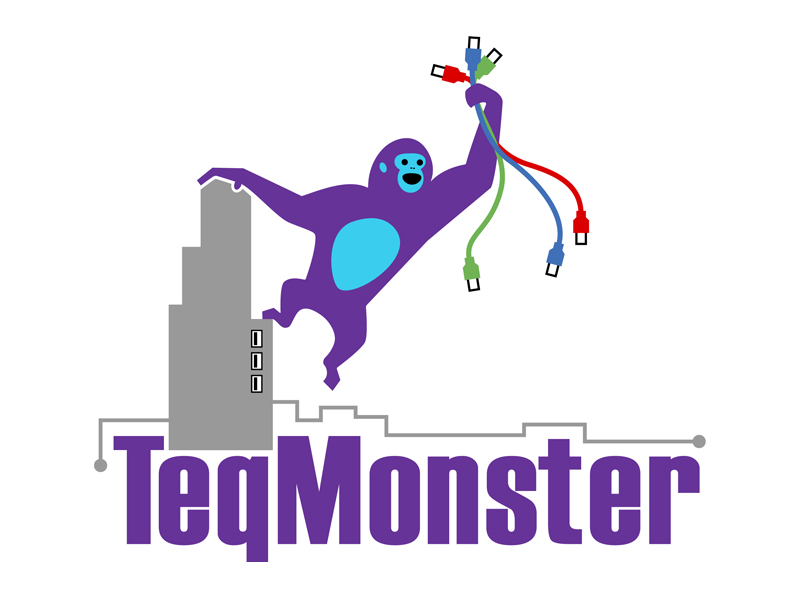 Logo Design by jomo for teqmonster | Design #1002107