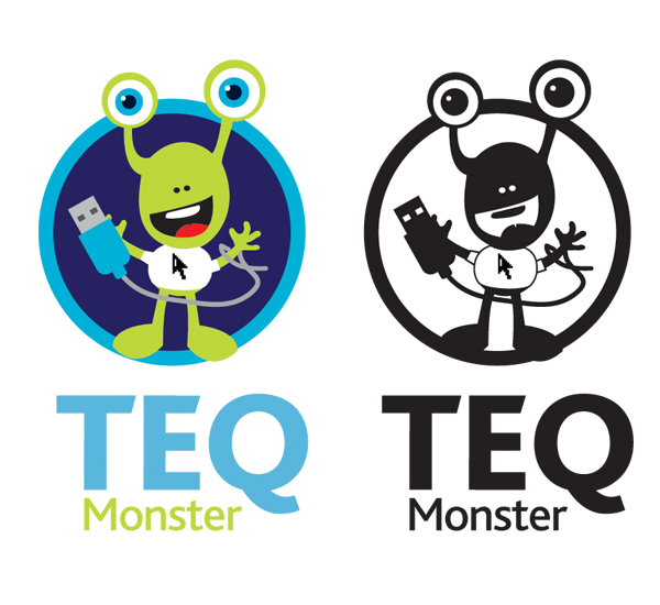 Diseño de Logo por paperbutterfly para teqmonster | Diseño #1004366