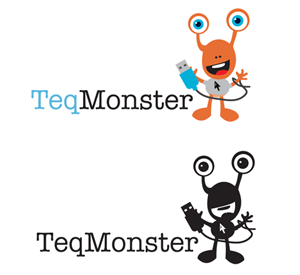 Diseño de Logo por paperbutterfly para teqmonster | Diseño: #1004367