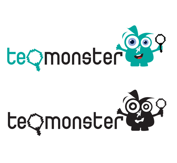 Diseño de Logo por paperbutterfly para teqmonster | Diseño #1004369