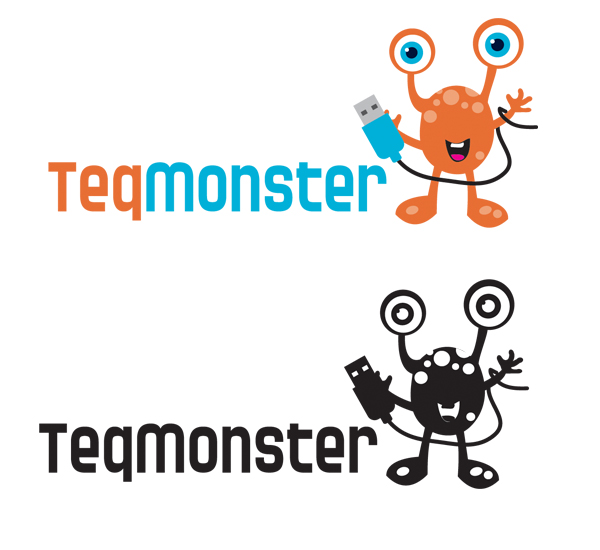 Diseño de Logo por paperbutterfly para teqmonster | Diseño #1004370