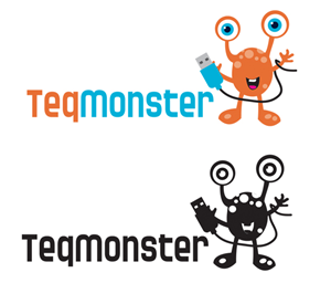 Diseño de Logo por paperbutterfly para teqmonster | Diseño: #1004370