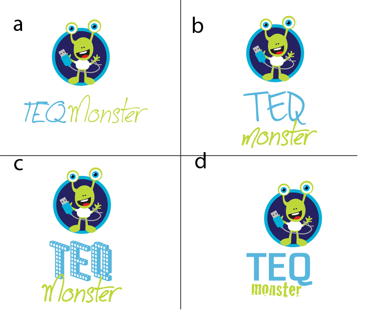 Logo Design by paperbutterfly for teqmonster | Design #1004569