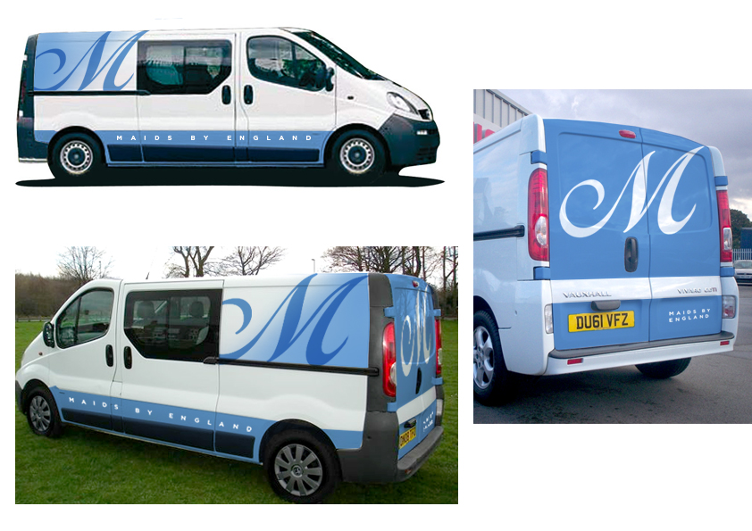 Signage Design by GzP67 for maids by england | Design #3734501