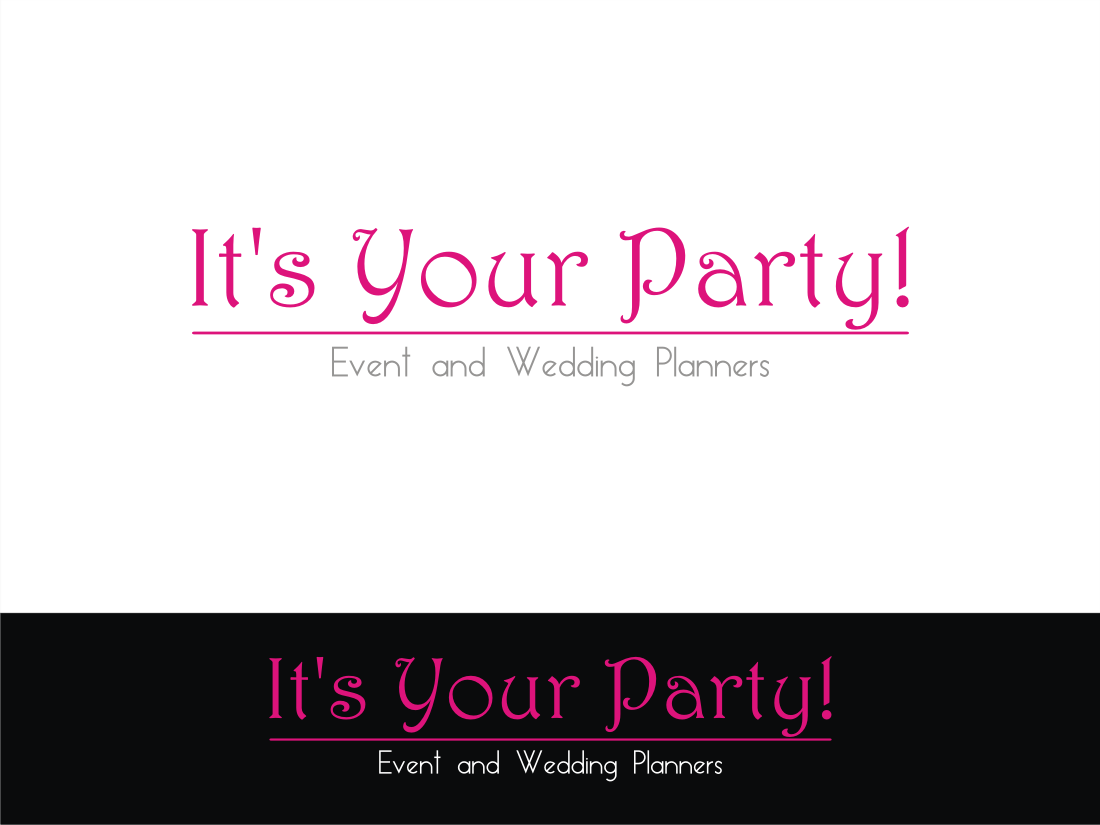 Logo Design by ibrasign84 for It's Your Party!  Weddings and Events | Design #3793875