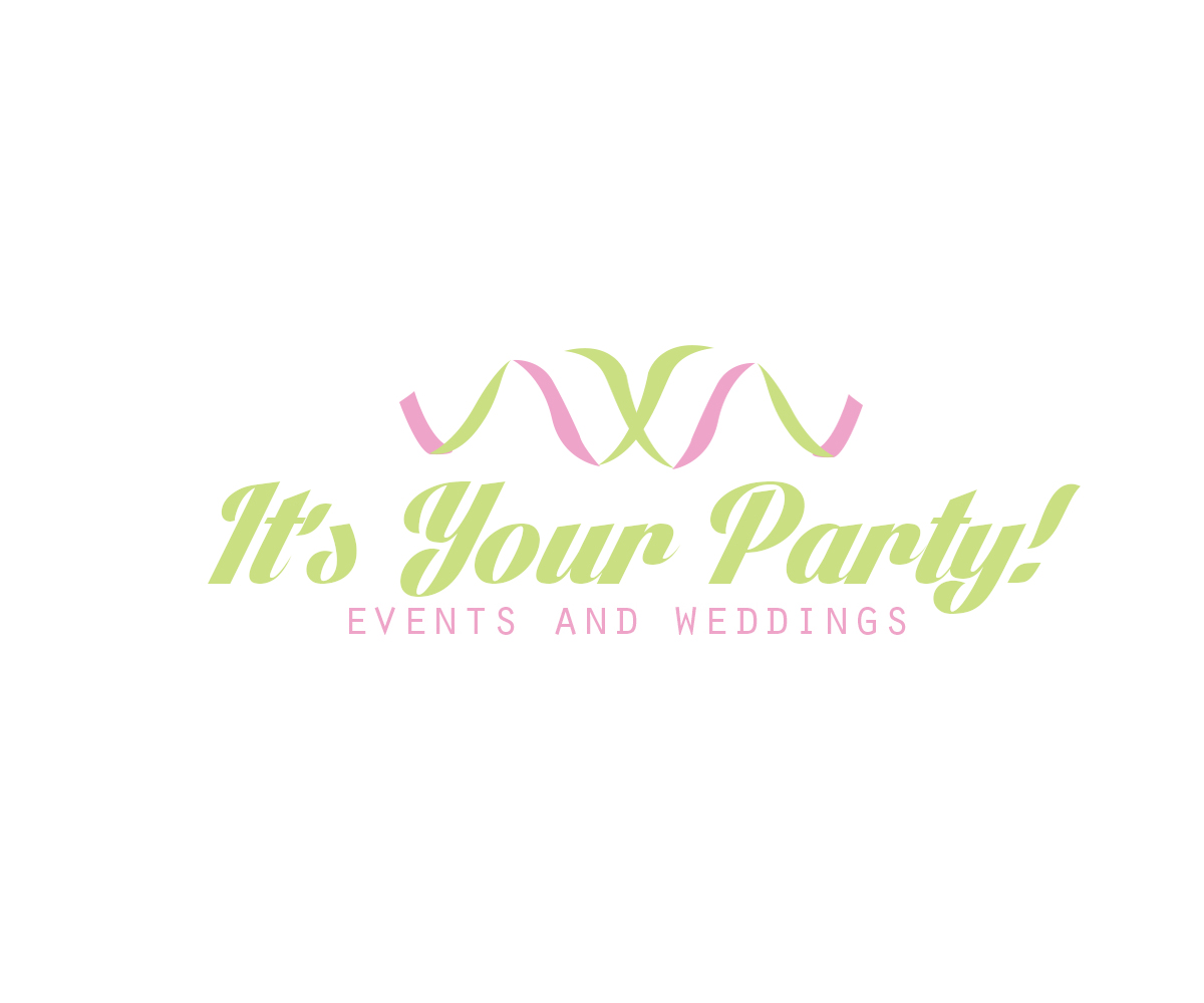 Logo Design by sketxz for It's Your Party!  Weddings and Events | Design #3802116