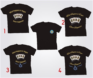 Simple T-shirt for Las Vegas business retreat | Diseño de Camiseta por Turkii