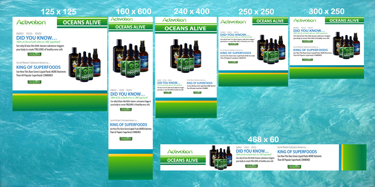 Banner Ad Design by markgraphics.ja for Activation Products | Design #3731301