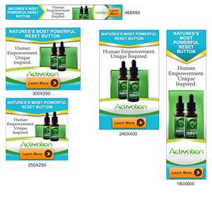 Banner Ad Design by Heru Purwanto for Activation Products | Design #3797049