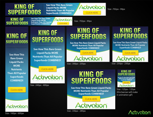 Banner Ad Design by Web Skippers for Activation Products | Design: #3786557