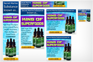 Banner Ad for Premium Supplement - OCEANS ALIVE | Banner-Design von Levardos