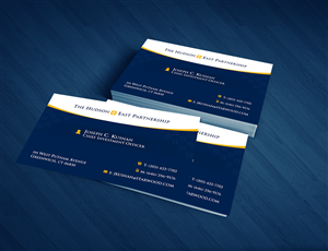 Diseño de Tarjeta de Presentación por gilles_v para The Hudson + East Partnership | Diseño #3753368
