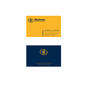 Business Card Design by instudio for The Hudson + East Partnership | Design: #3752299