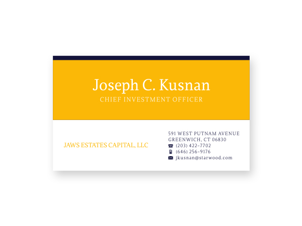 Business Card Design by alfonshere for The Hudson + East Partnership | Design #3742908