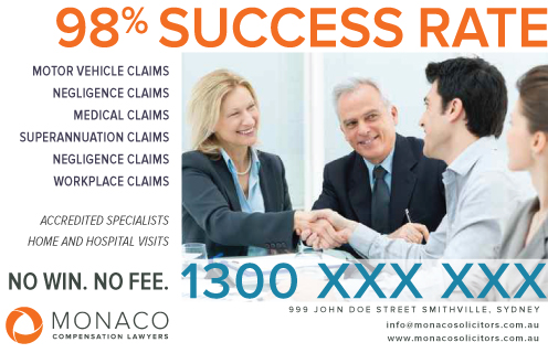 Design Publicitaire par Z_AsInZebra pour Monaco Solicitors | Design #3794305