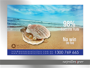 Advertisement Design by  Najmi for Monaco Solicitors | Design: #3889745