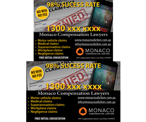 Advertisement Design by Kings Bishop Design