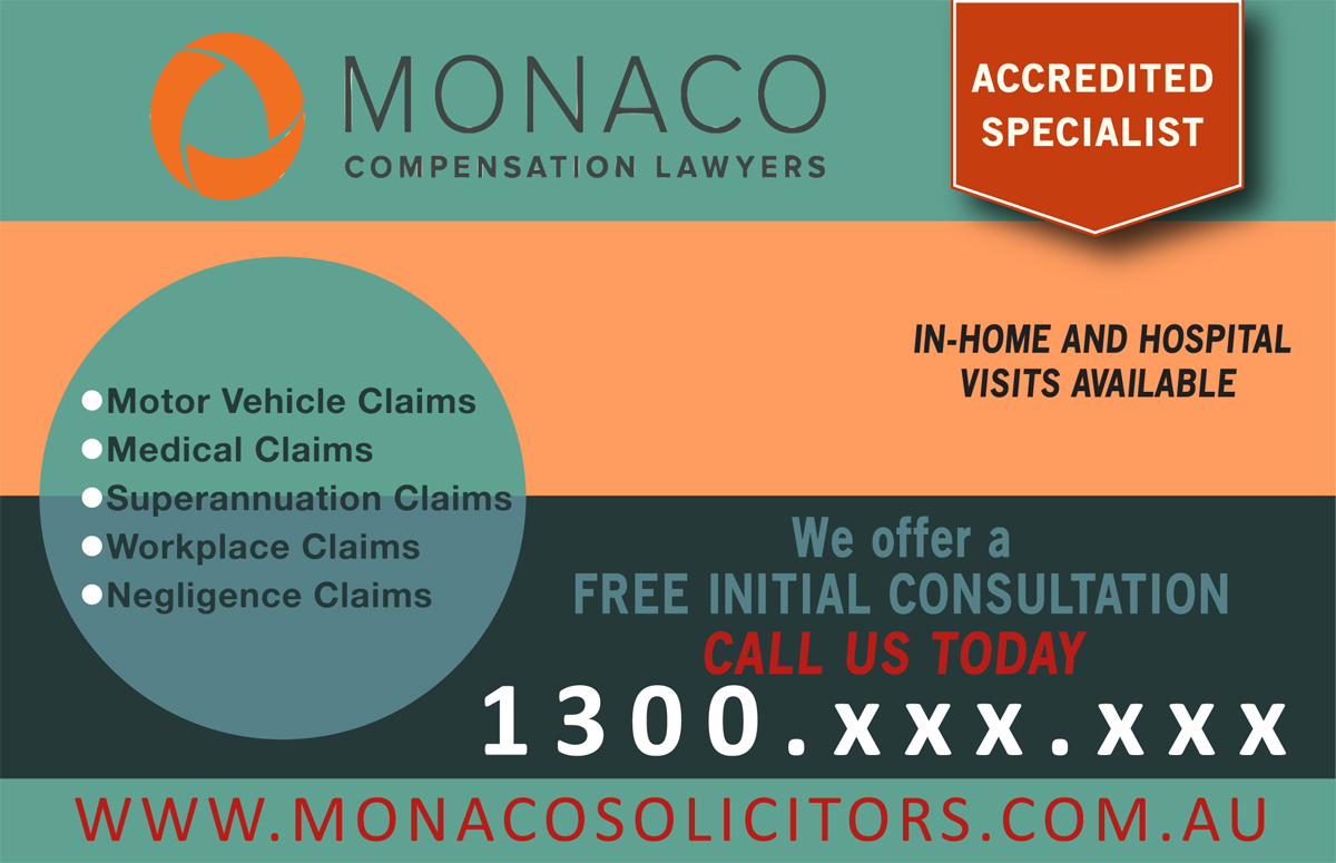 Advertisement Design by Venus L. Penaflor for Monaco Solicitors | Design #3854106