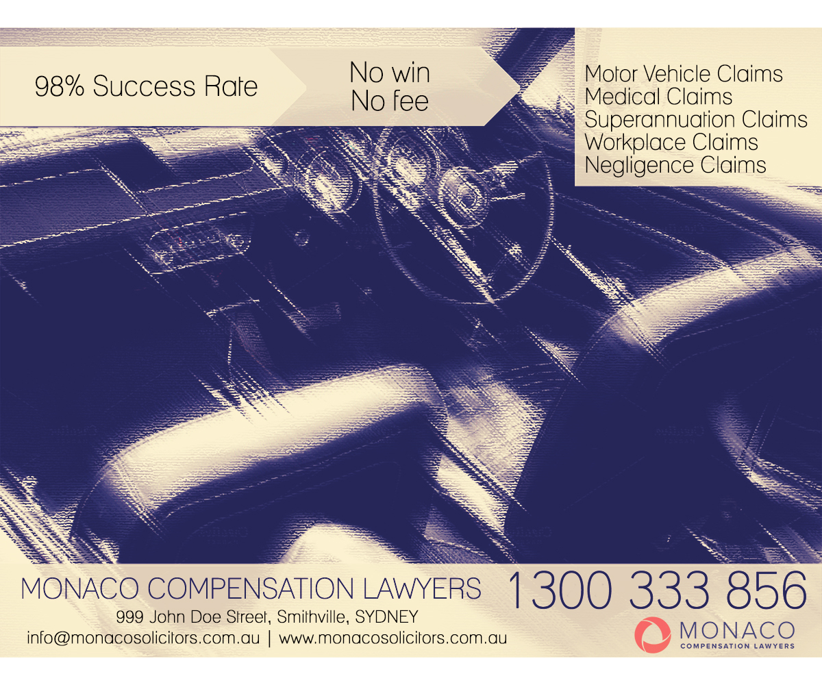 Advertisement Design by s3ilver for Monaco Solicitors | Design #3937591