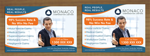 Advertisement Design by Sbss for Monaco Solicitors | Design: #3877579