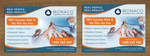 Advertisement Design by Sbss for Monaco Solicitors | Design: #3877581
