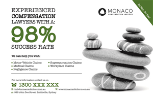 Advertisement Design by ColdLogic for Monaco Solicitors | Design: #3794032