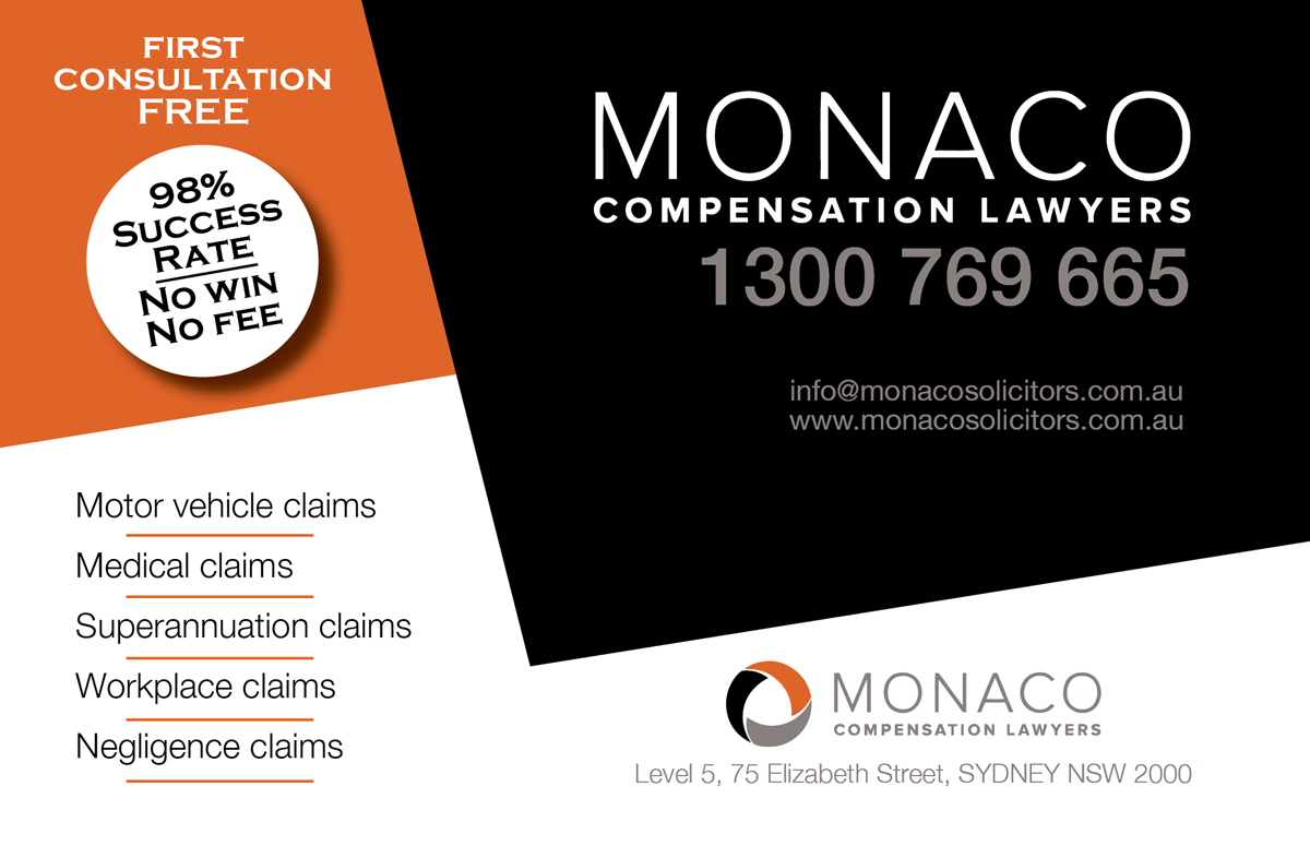 Advertisement Design by Emmy for Monaco Solicitors | Design #3868732