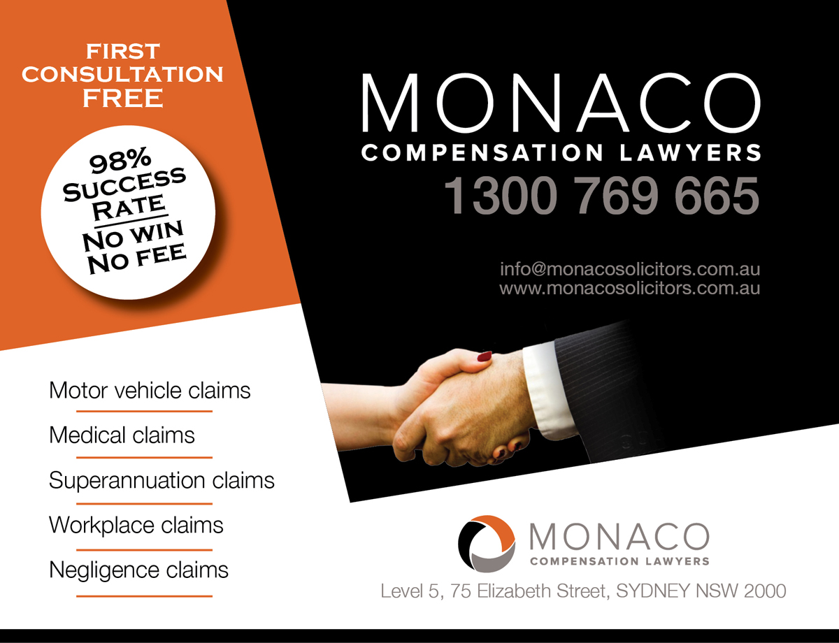 Advertisement Design by Emmy for Monaco Solicitors | Design #3876002