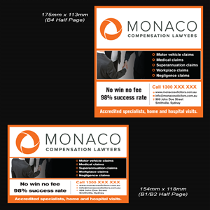 Advertisement Design by Mon01 for Monaco Solicitors | Design: #3732293