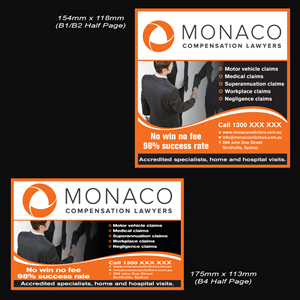 Advertisement Design by Mon01 for Monaco Solicitors | Design: #3738793