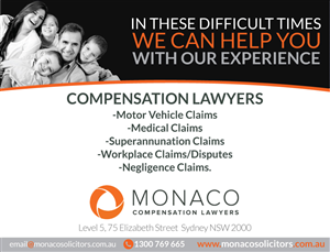 Advertisement Design by JCR for Monaco Solicitors | Design: #3852104