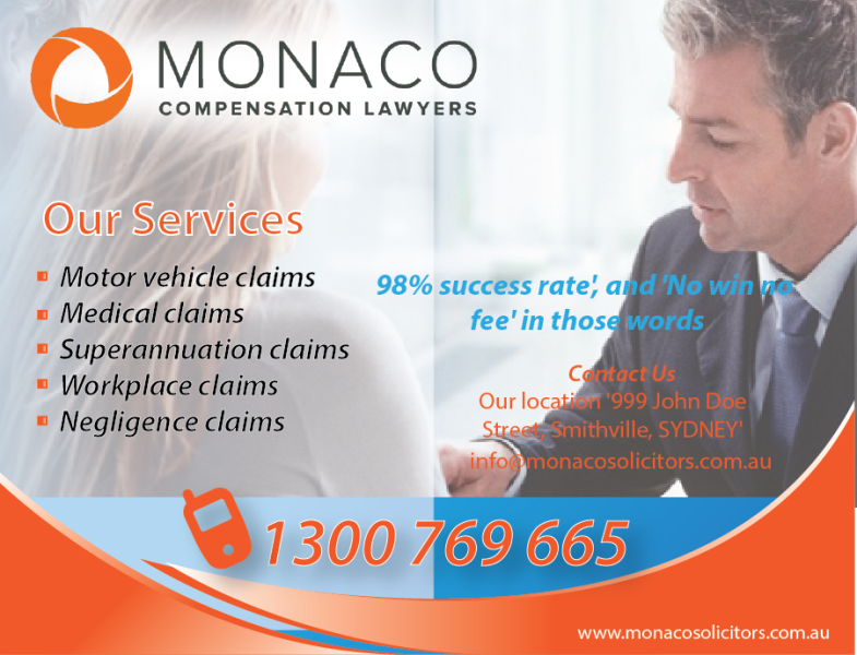 Advertisement Design by nafizrahat for Monaco Solicitors | Design #3736249