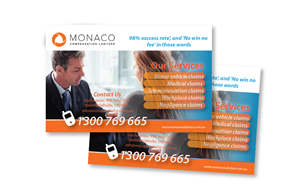 Advertisement Design by nafizrahat for Monaco Solicitors | Design: #3739928