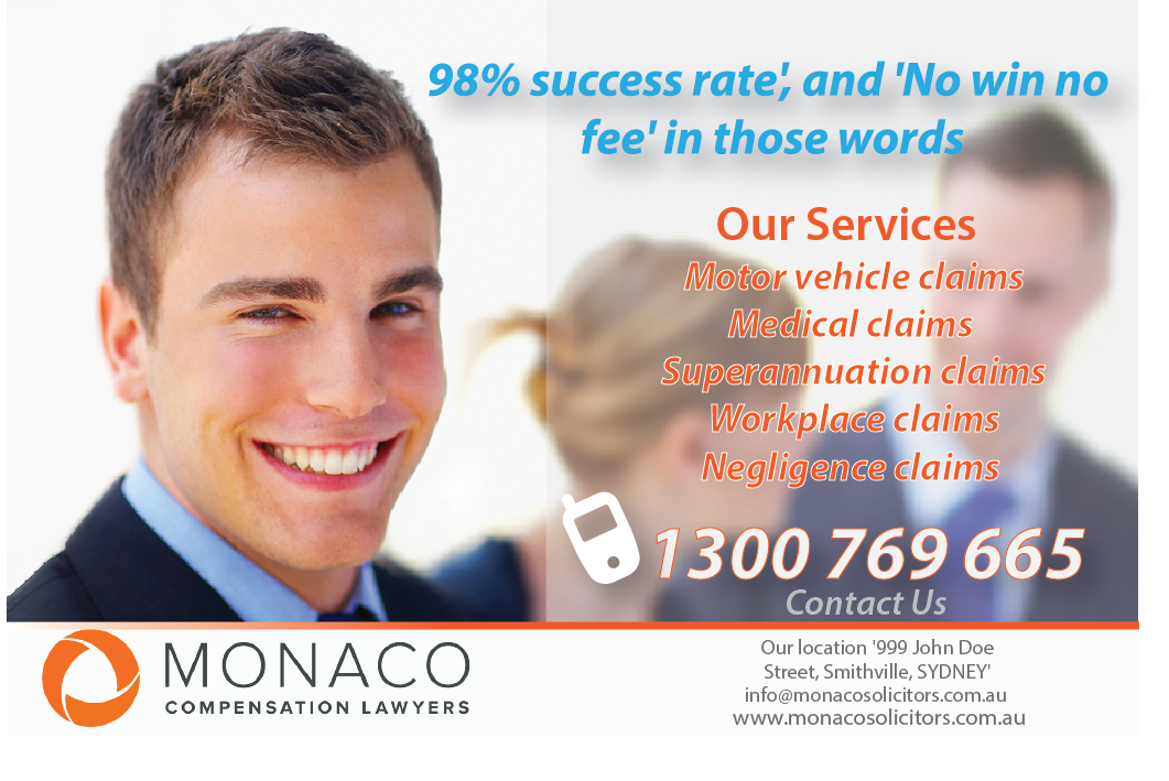 Advertisement Design by nafizrahat for Monaco Solicitors | Design #3757666