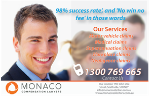 Advertisement Design by nafizrahat for Monaco Solicitors | Design: #3757666