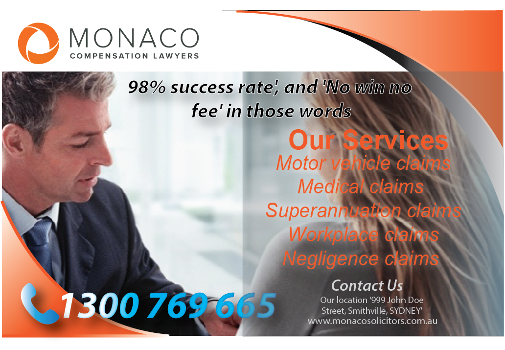 Advertisement Design by nafizrahat for Monaco Solicitors | Design #3759667