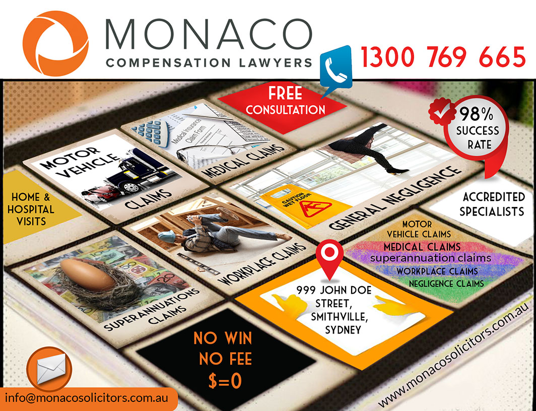 Advertisement Design by Juni for Monaco Solicitors | Design #3864053