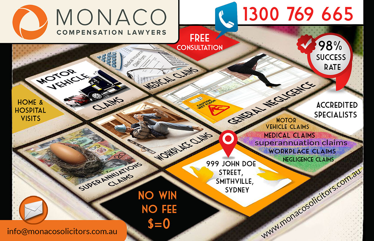 Advertisement Design by Juni for Monaco Solicitors | Design #3864056