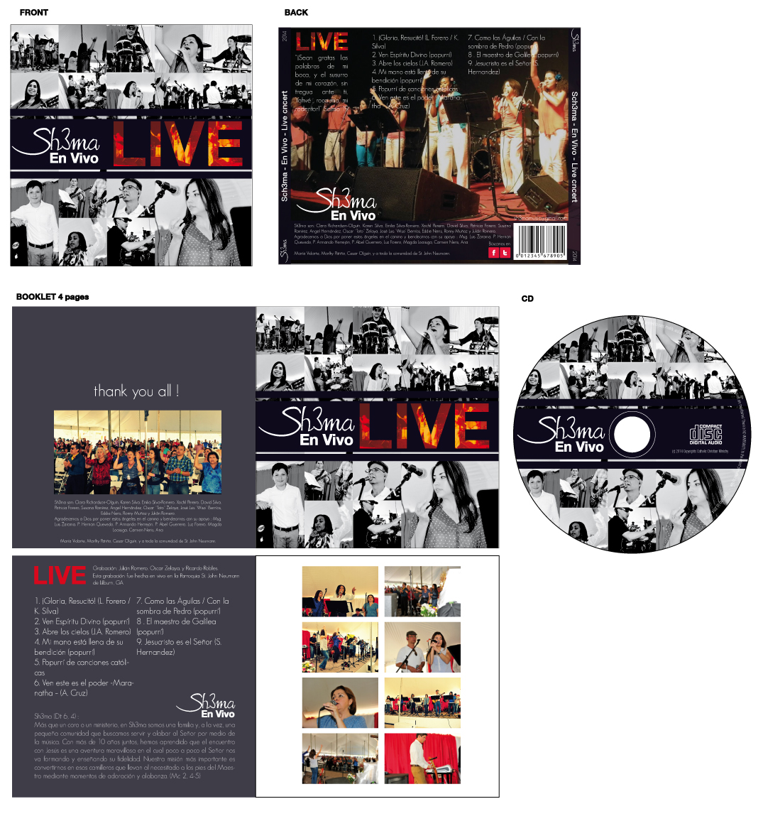 CD Cover Design by RedOne22 for this project | Design #3743332