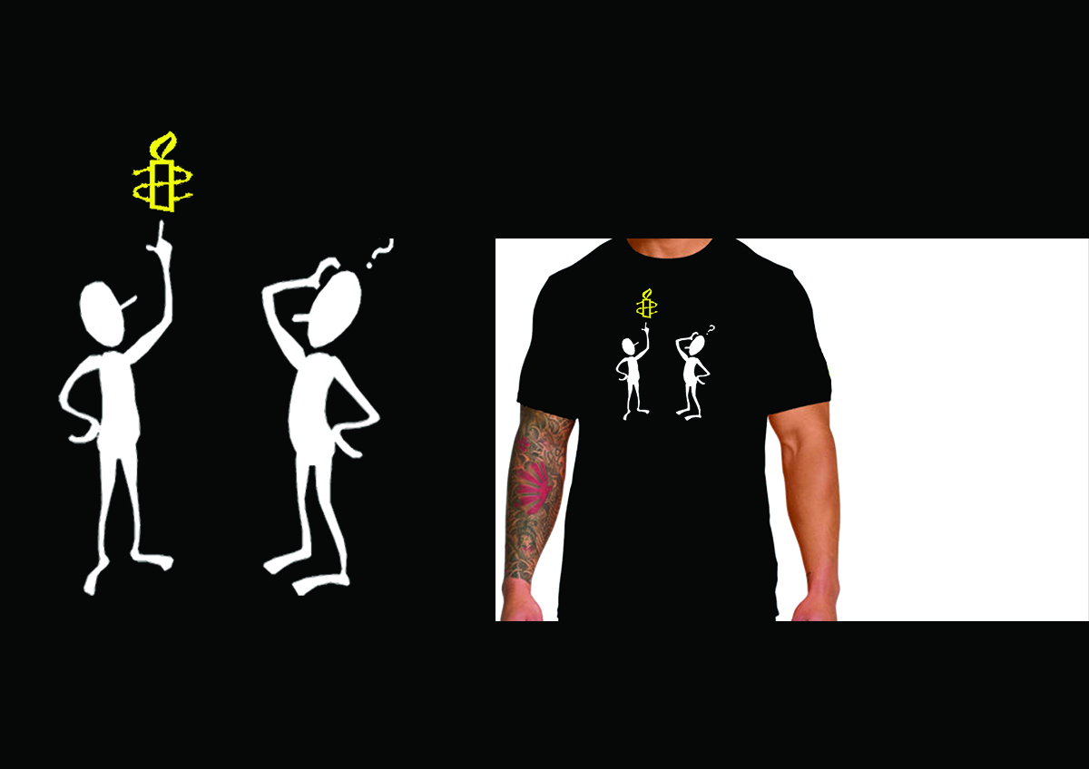 Diseño de Camiseta por sssujeeva para Amnesty International Australia | Diseño #4220769