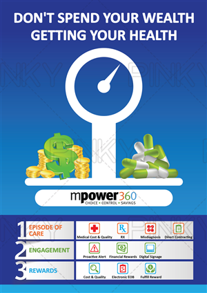 Healthcare Shopping and Education | Diseño de Póster por Pinky 