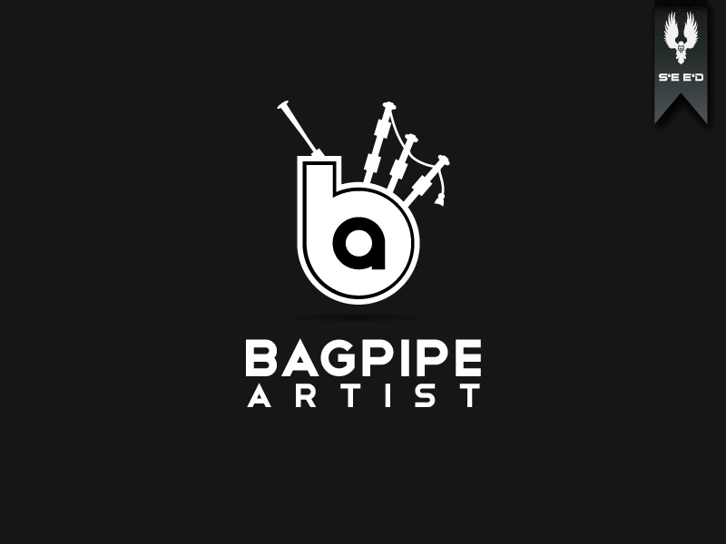 Logo Design by SEED for Bagpipe Artist | Design #1014168