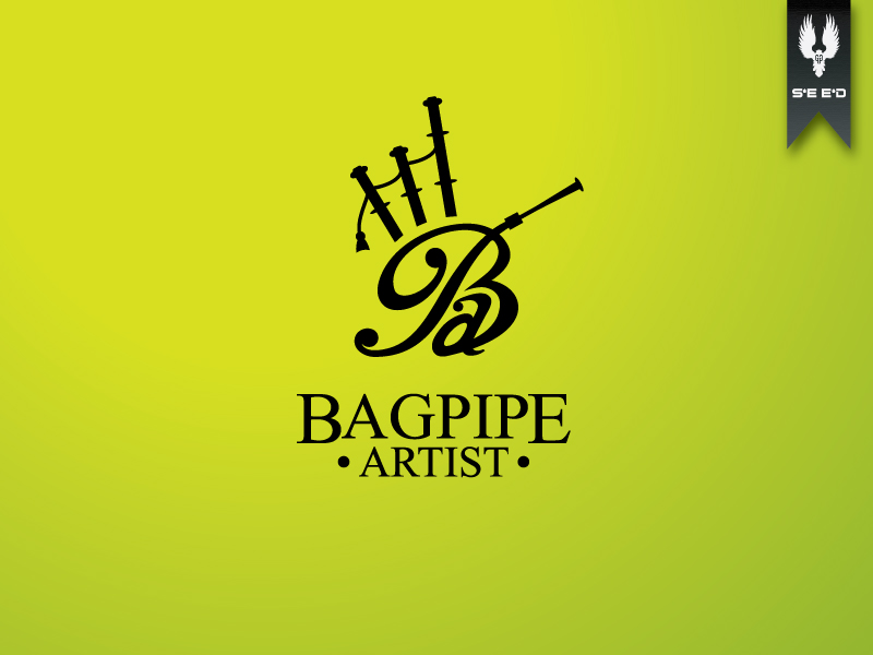 Logo Design by SEED for Bagpipe Artist | Design #1016341