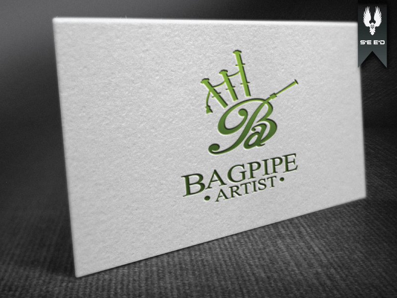 Logo Design by SEED for Bagpipe Artist | Design #1016432