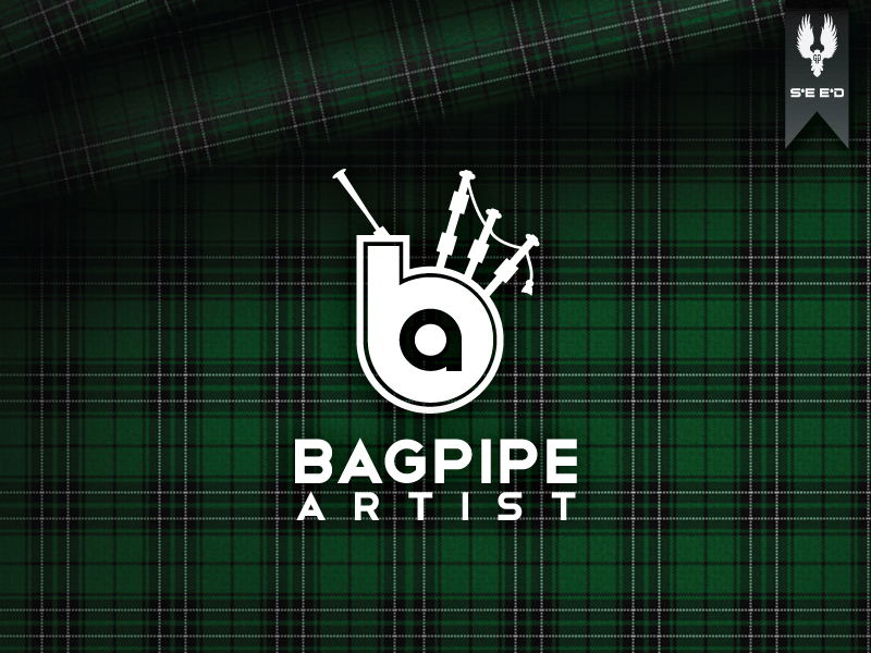 Logo Design by SEED for Bagpipe Artist | Design #1016891