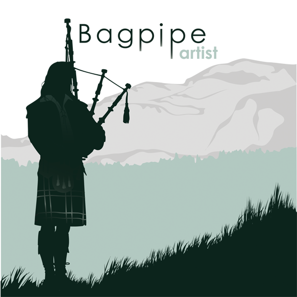 Logo-Design von Christine Plumb für Bagpipe Artist | Design #1027054