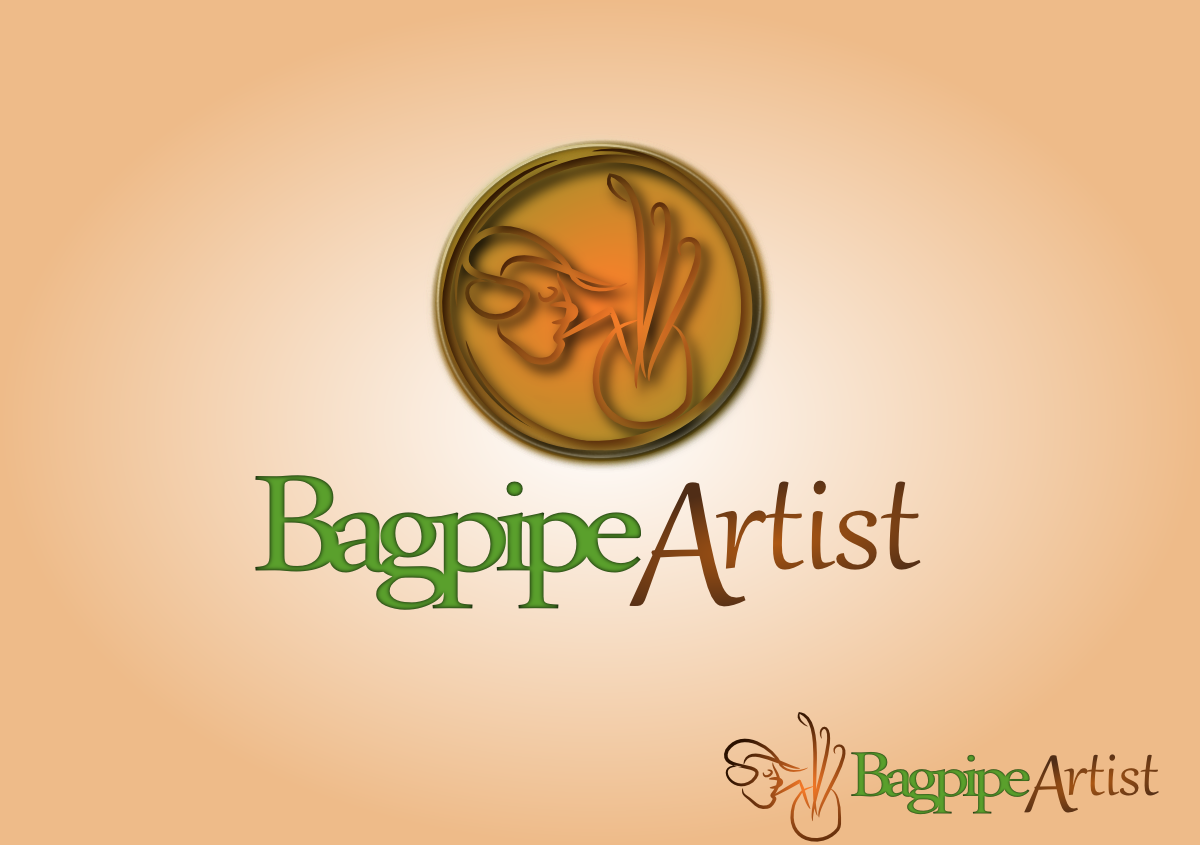 Diseño de Logo por Giovanni para Bagpipe Artist | Diseño #996260